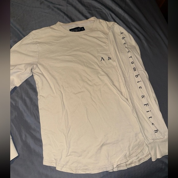 Abercrombie & Fitch Beige / Tan Long Sleeve Extra Small - Picture 4 of 5